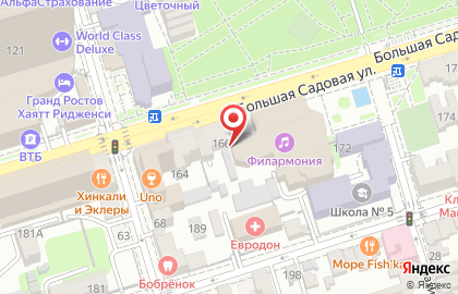 Ростовская областная филармония на карте