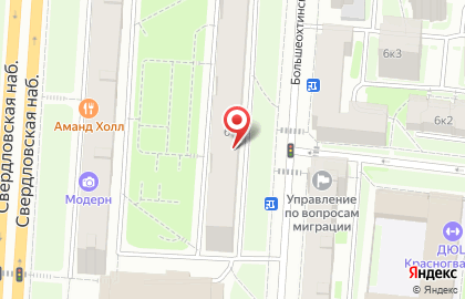 Детский сад №18 компенсирующего вида в Красногвардейском районе на карте