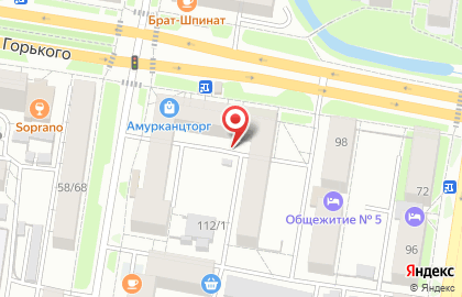 Золотой ключик на улице Горького на карте