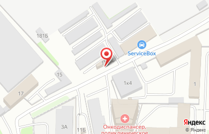 Автосервис Спутник в Нижегородском районе на карте