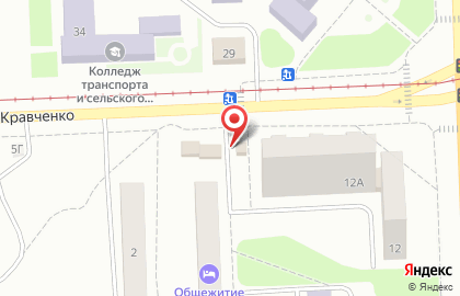 Магазин Клёв в Красноярске на карте