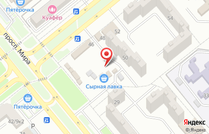 Мясная лавка в Ростове-на-Дону на карте