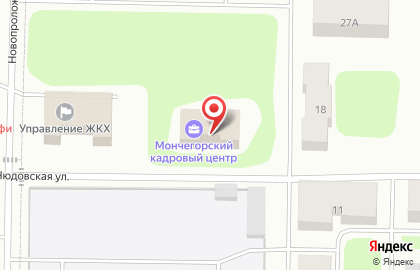 Центр занятости населения г. Мончегорска в Мончегорске на карте