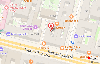 Мини-отель Аве Питер на карте
