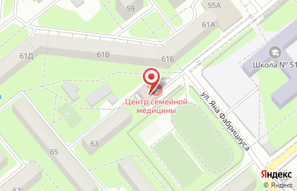 Центр семейной медицины в Липецке на карте