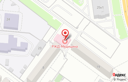 Дорожная клиническая больница РЖД-Медицина на Таватуйской улице на карте