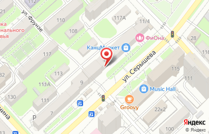 Салон Орматек в Кировском районе на карте