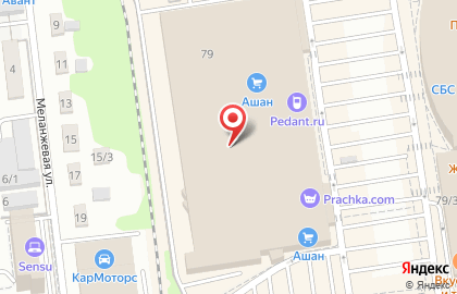Сеть ювелирных магазинов Valtera в Карасунском районе на карте