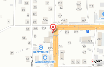 Магазин Мясной Двор на улице Лермонтова на карте