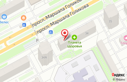 Нотариус Иванова О.В. на карте