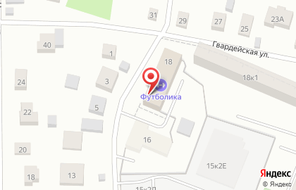 Производственная компания Контакт в Колпинском районе на карте