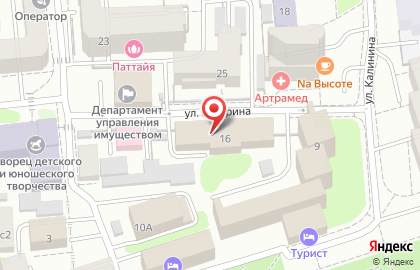 Территориальный орган Федеральной службы государственной статистики по Ивановской области на улице Батурина на карте