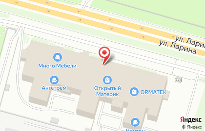 Мебельный салон Evita в Нижнем Новгороде на карте