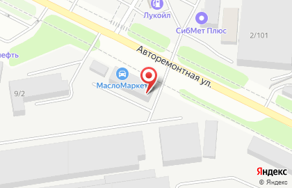 Энергомашиностроительный завод на Авторемонтной улице на карте