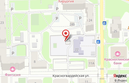 Автостоянка в Самаре на карте