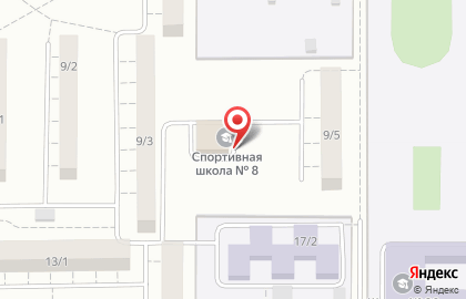 Спортивная школа олимпийского резерва №8 г. Магнитогорска в Магнитогорске на карте