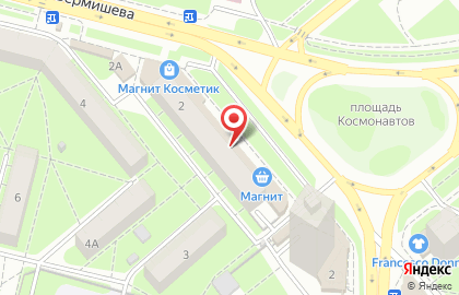 Магазин Рубль Бум и 1b.ru на улице Вермишева на карте