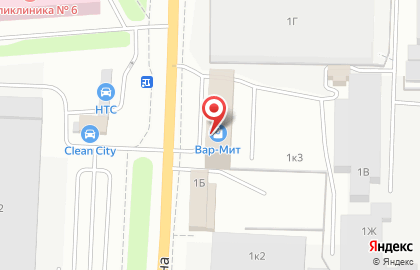 Торговая компания ПромКисть на улице Азина на карте