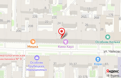 Многофункциональный центр Мои документы на улице Чайковского на карте