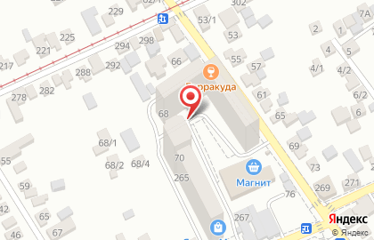Химчистка-прачечная "Московская" в Карасунском округе на карте