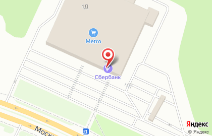 Центр оптовой торговли METRO Cash & Carry на Московском проспекте на карте