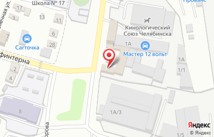 Торгово-производственная фирма Особый камень на Фёдорова, улица на карте