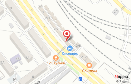 Магазин автоаксессуаров в Советском районе на карте
