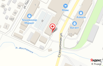 Салон мебели Шатура на Загородной улице в Подольске на карте