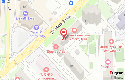 Школа искусств Маэстро на улице Мате Залки на карте