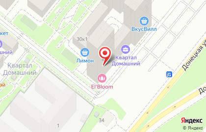 Медицинская клиника CMD в Марьино на Донецкой улице на карте