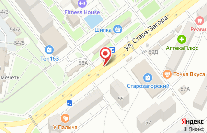Киоск по продаже хлебобулочных изделий в Промышленном районе на карте