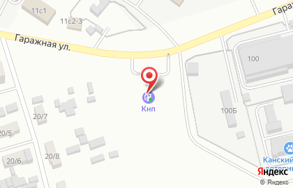 СТО КНП в Красноярске на карте