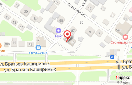 Торговая компания Эврика в Калининском районе на карте