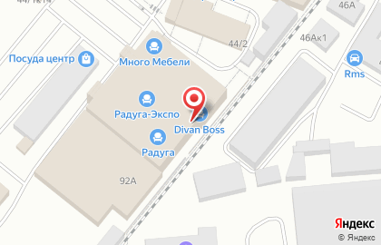 Салон матрасов и кроватей Орматек в Калининском районе на карте