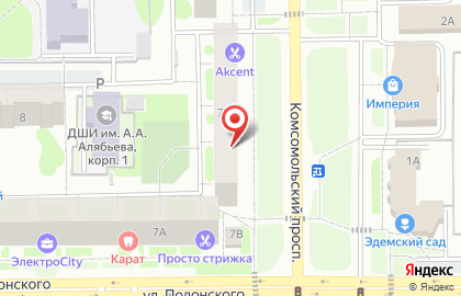 Ломбард Сибирская Монета в Тобольске на карте