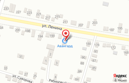 Магазин товаров для дома Авангард на карте