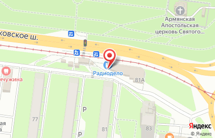 Книжный комиссионный магазин на ул. Московское шоссе, 81 ст1 на карте
