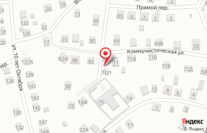 Магазин Солнышко на Коммунистической улице на карте