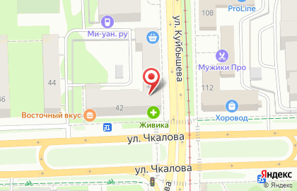 Фирменный магазин Чайковский мясокомбинат на карте