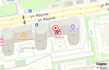 Билайн Бизнес, ОАО ВымпелКом на улице Фрунзе на карте