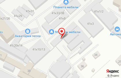 Мебельный салон в Перми на карте