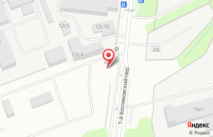 Банкомат СберБанк в 1-м Котляковском переулке на карте