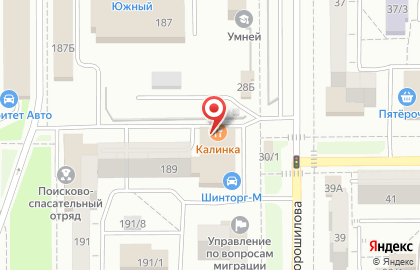 Банкетный зал Калинка в Орджоникидзевском районе на карте