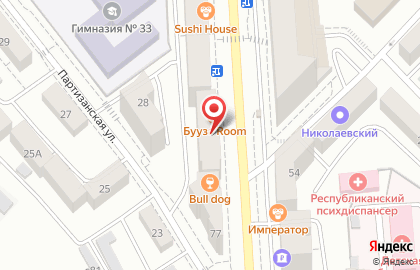 Фьюжн-ресторан ЯРоллов в Советском районе на карте