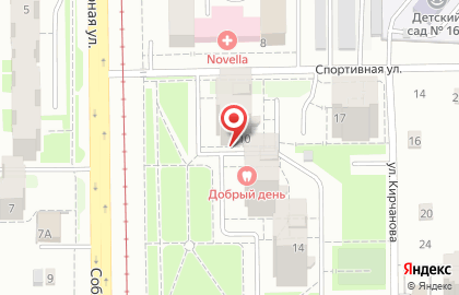 Детская академия Анастасии Бондарь на Соборной улице на карте