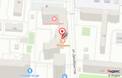 Международный языковой центр Language Link на улице Декабристов на карте