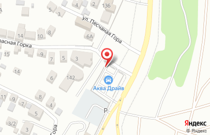 Автостоянка на ул. Выборгская, 37 на карте