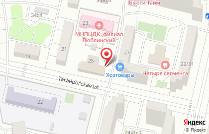 Учебный центр Глоссологус на Таганрогской улице на карте