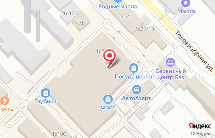 Магазин фитопродукции и ортопедических товаров Лавка жизни на Телевизорной улице на карте