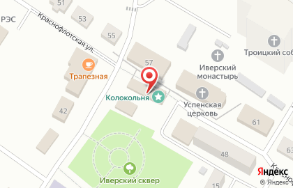 Иверский Выксунский женский монастырь на карте